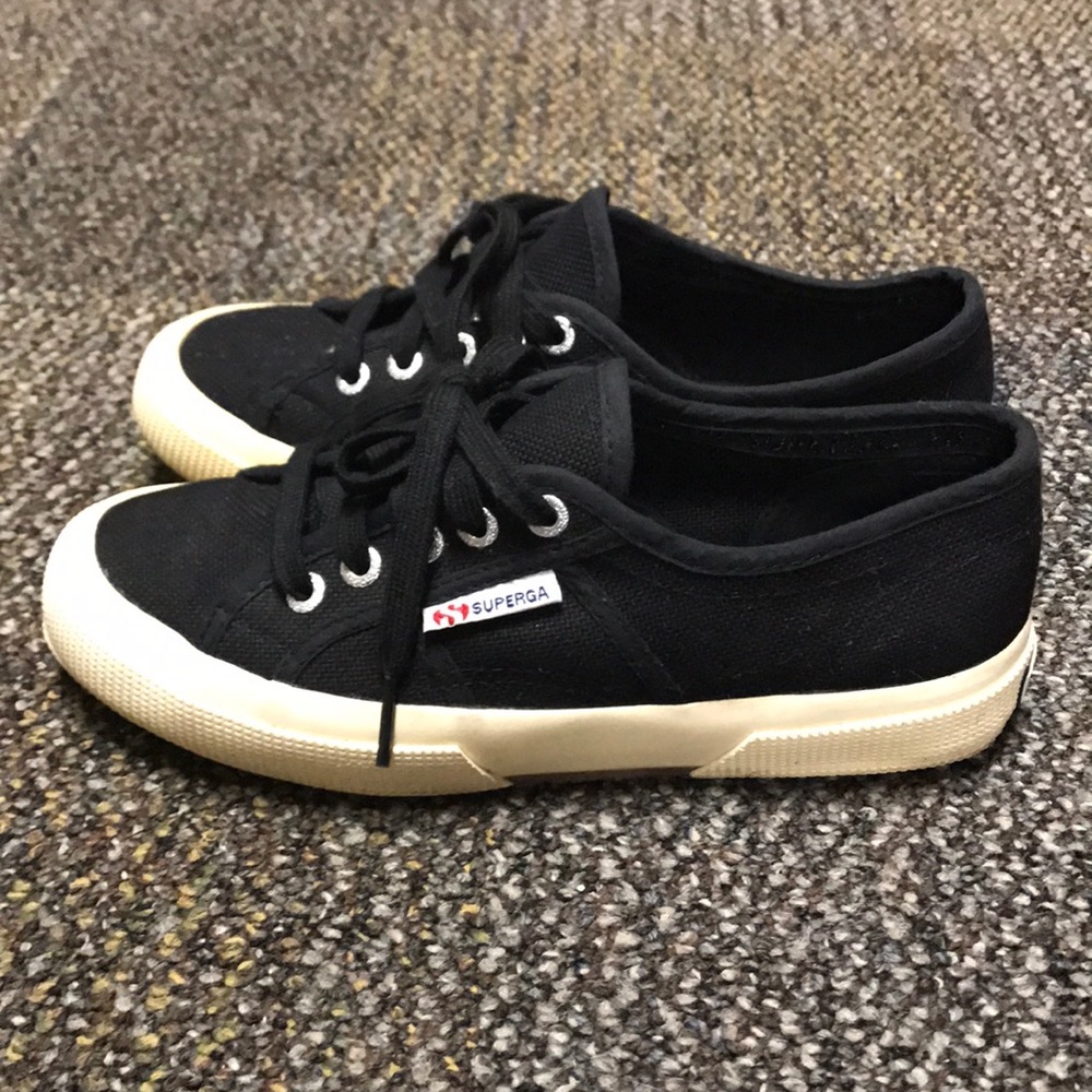 Black sneakers